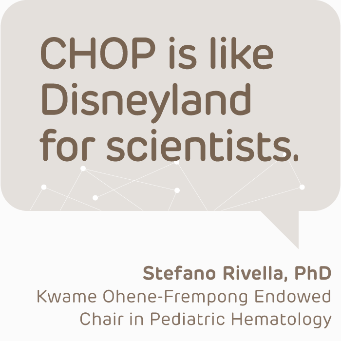 CHOP is like Disneyland for scientists